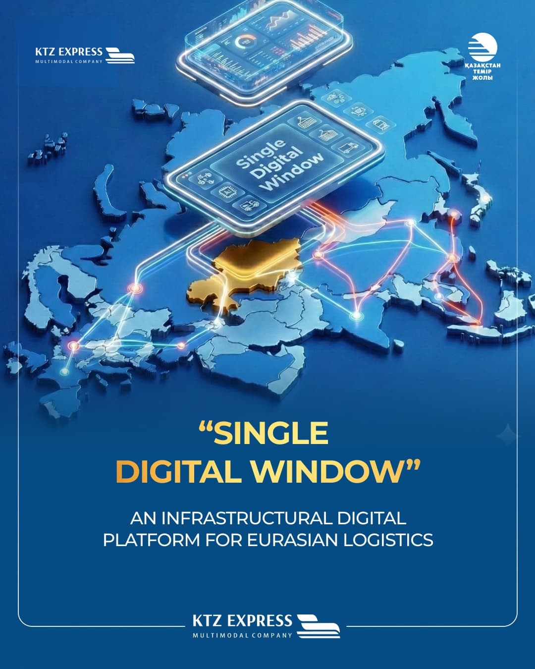 "Single Digital Window" Kazakhstan Temir Zholy: from a corporate service to a digital infrastructure platform for Eurasian logistics